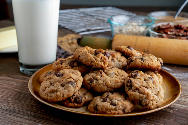 air fried chocolate chip cookies